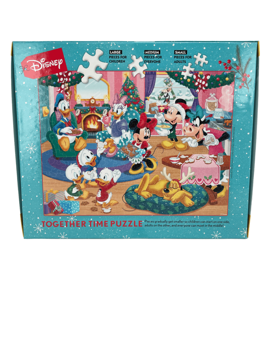 Disney Mickey Mouse and Friends Jigsaw Puzzle / Christmas Themed