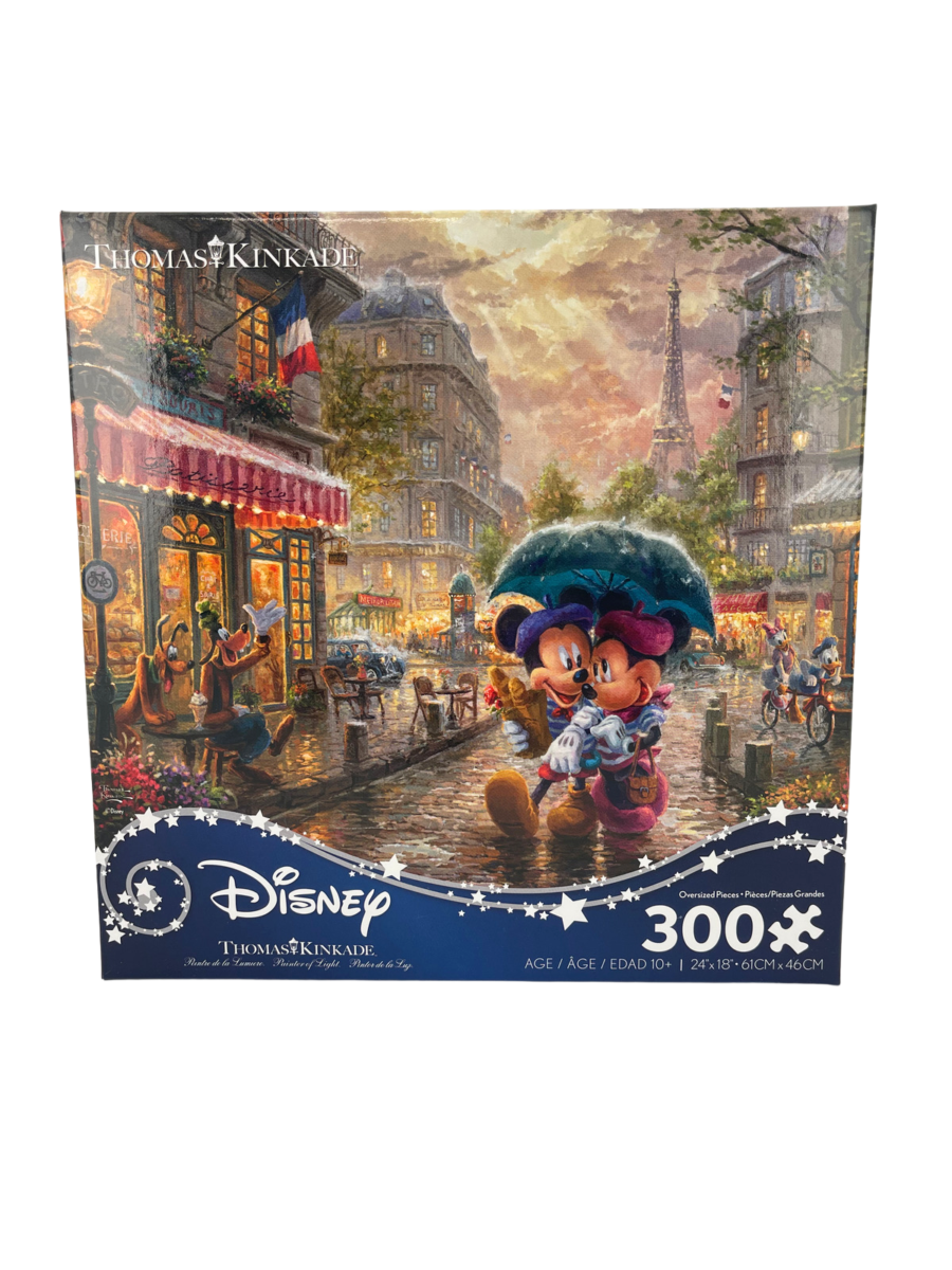 Disney Mickey and Minnie in Paris Puzzle
