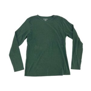 Ellen Tracy Women's Green Long Sleeve Shirt