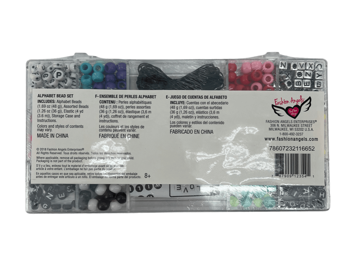 Fashion Angels Alphabet Bead Kit CanadaWide Liquidations