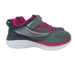 Fila Girl's Pink & Grey Running Shoes2
