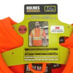 Holmes Men's Orange Safety Shirt2