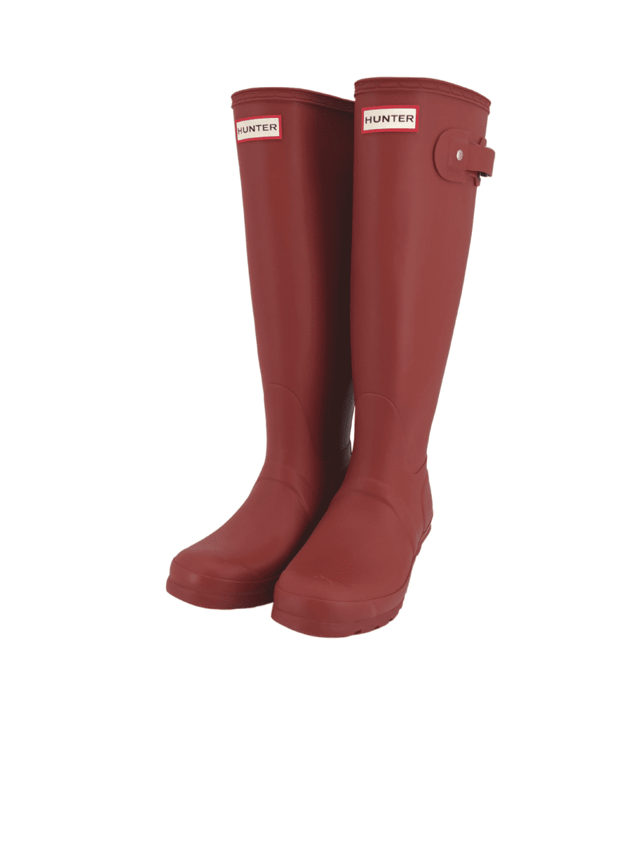 Hunter Women's Red Tall Boots 06