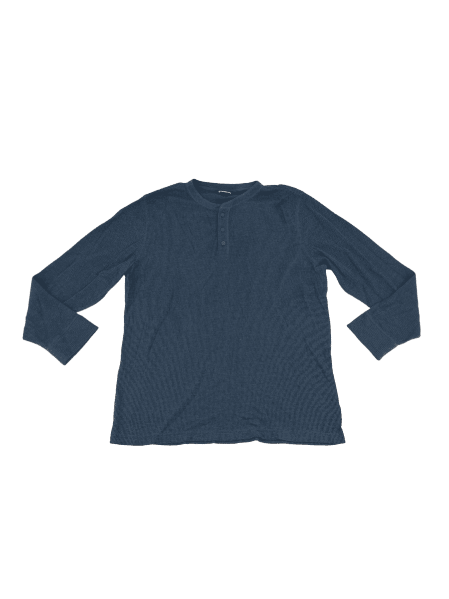 Karbon Blue Henley Shirt 02