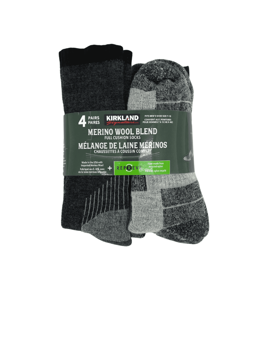 Kirkland Men's Merino Wool Blend Socks 02