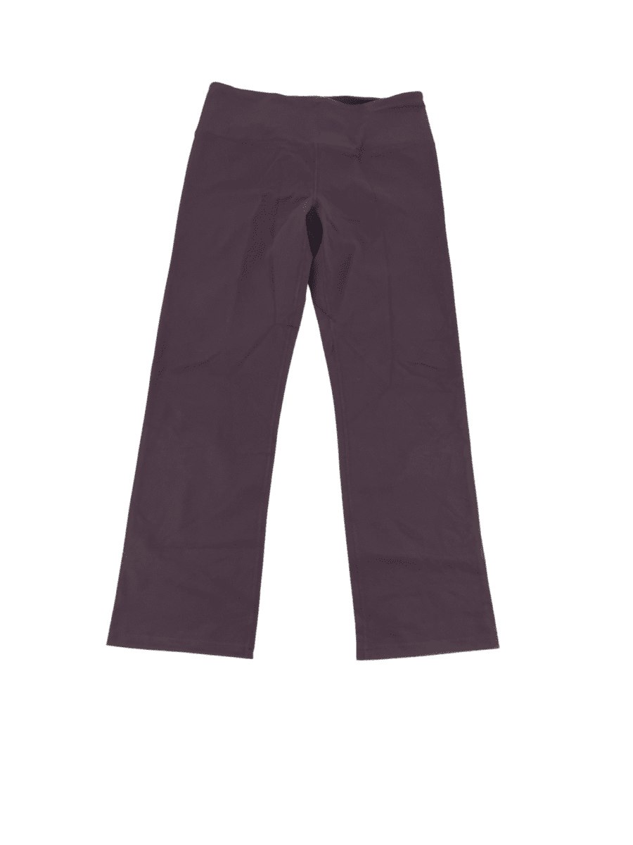 Tuff Athletics Women’s Dark Purple Straight Fit Yoga Pant / Large x 30