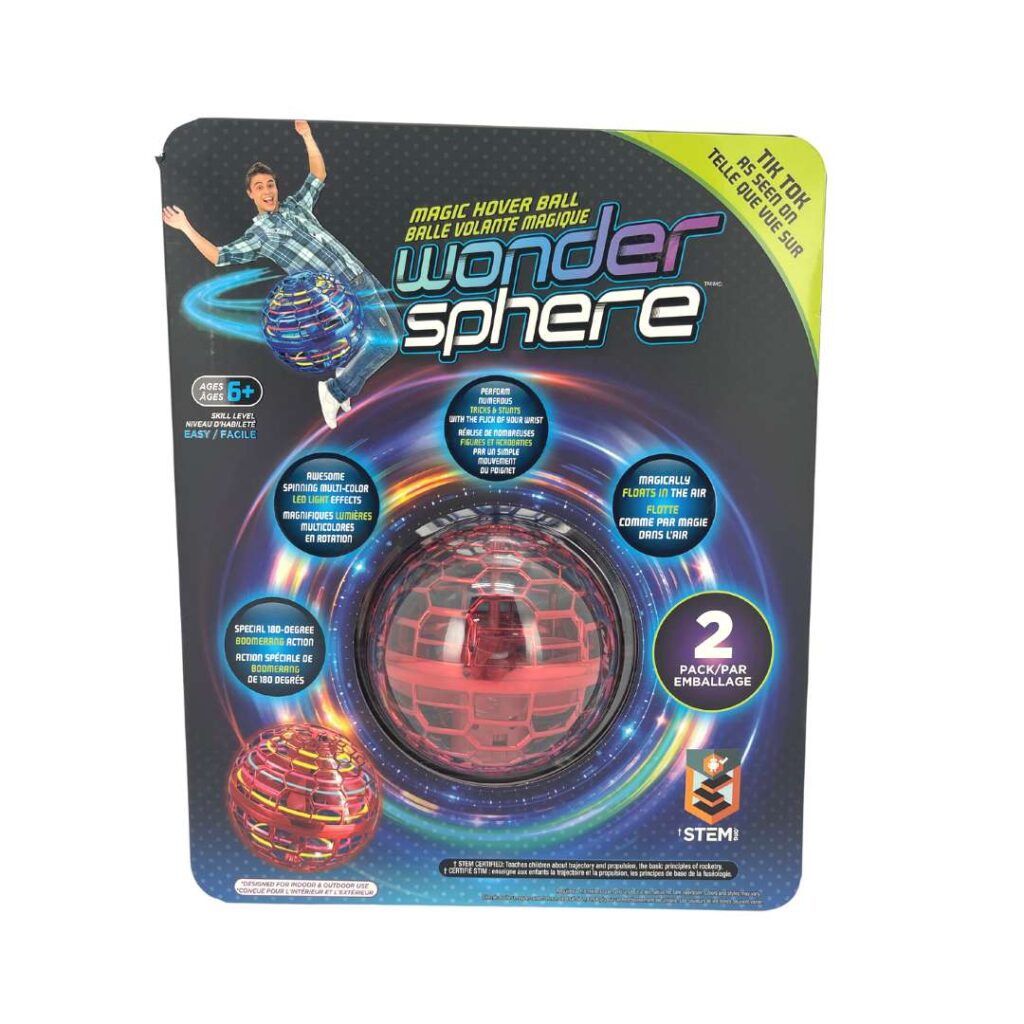 Wonder Sphere Magic Hover Ball Pack of 2 CanadaWide Liquidations