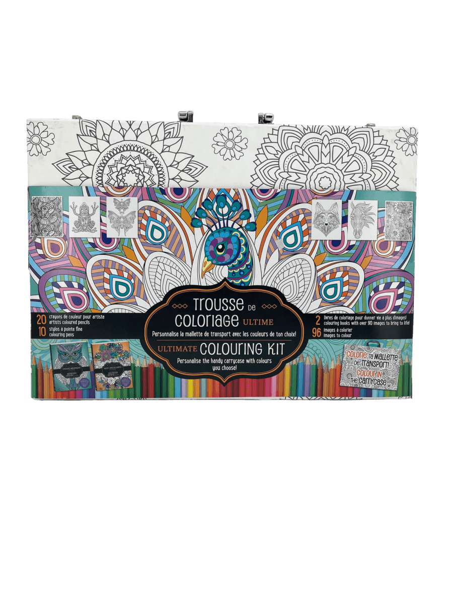 adult colouring kit