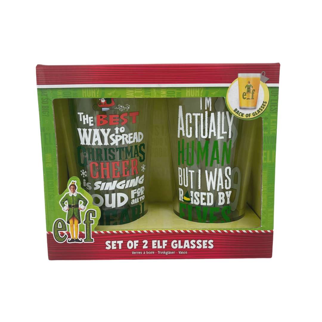 Elf 2 Pack of Glasses1