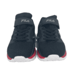 Fila Boy's Black & Red Running Shoes1