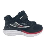 Fila Boy's Black & Red Running Shoes2