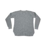 Kersh Women's Grey Knit Sweater1