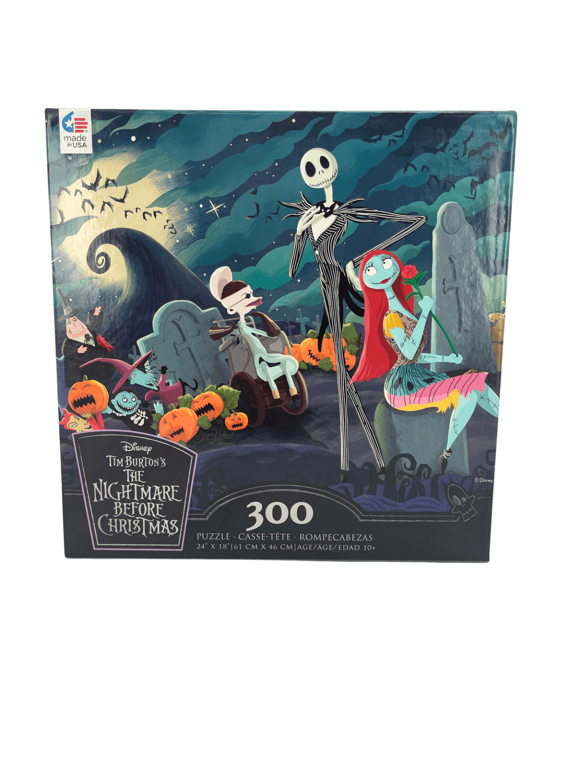 Ceaco Tim Burtonโs The Nightmare Before Christmas 300 Piece Jigsaw Nightmare Before Christmas Puzzles