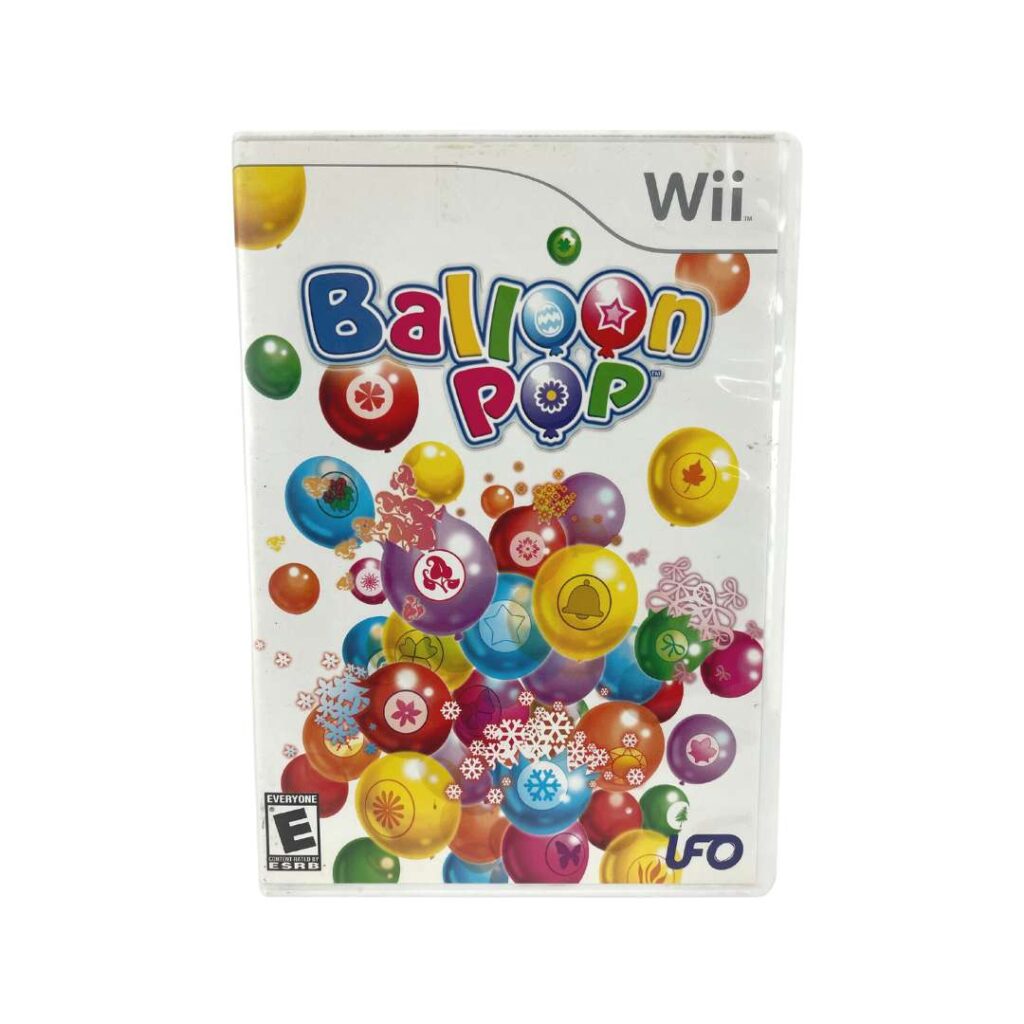 Wii “Balloon Pop” Video Game CanadaWide Liquidations