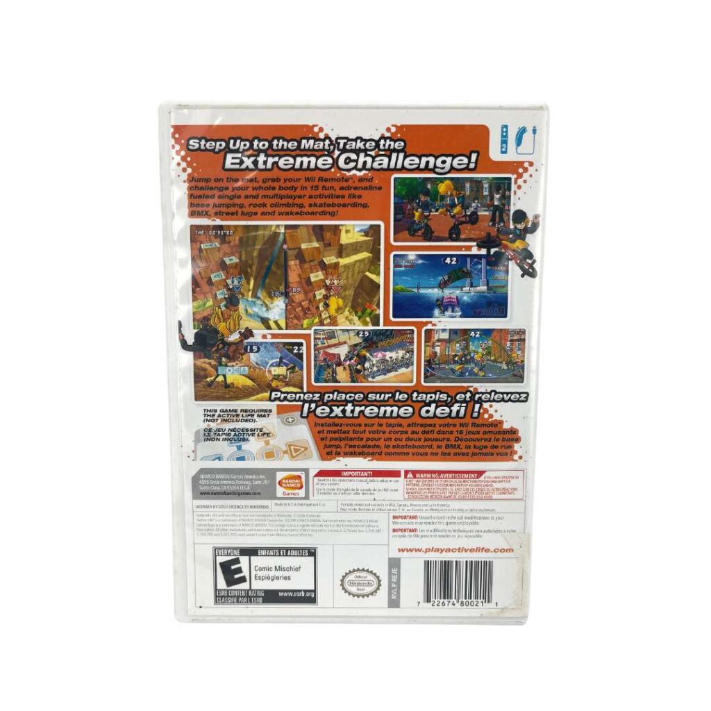 Wii “Active Life Extreme Challenge” Video Game CanadaWide Liquidations