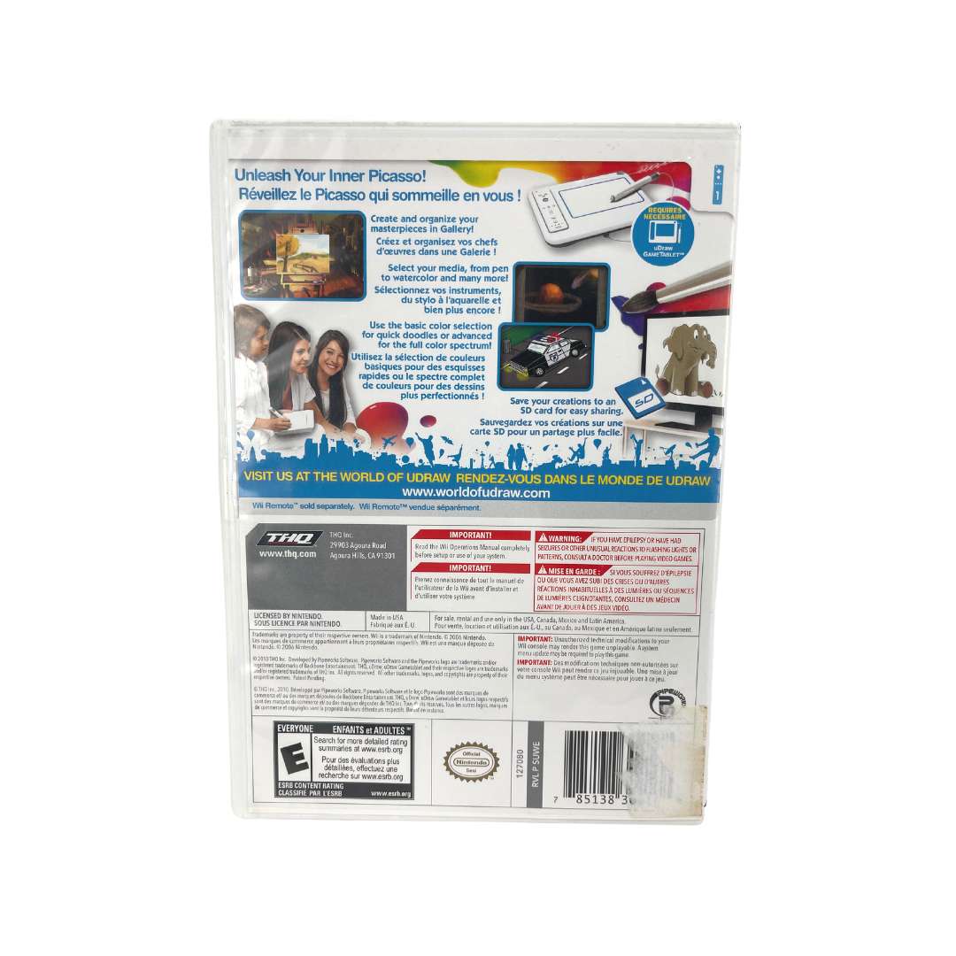 Wii “uDraw Studio” Video Game – CanadaWide Liquidations
