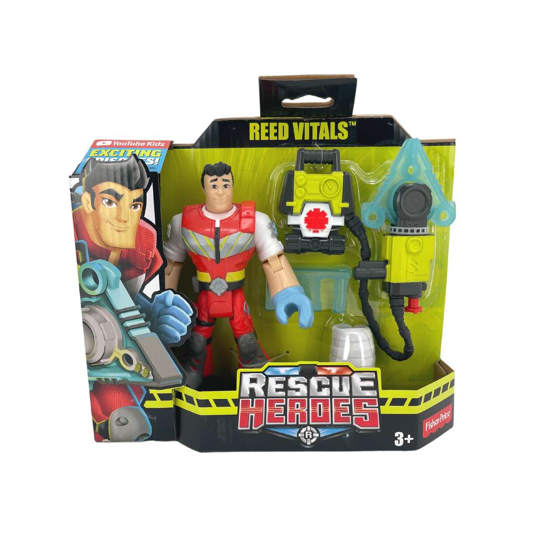 Rescue Heroes Reed Vitals Action Figure