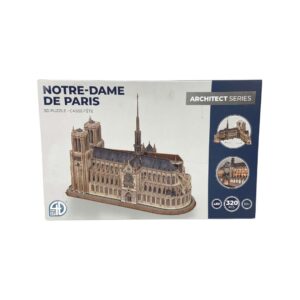 4D Architect Series Notre Dame de Paris 3d Puzzle