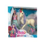 Barbie Dreamtopia Unicorn with Carriage Pay Set1