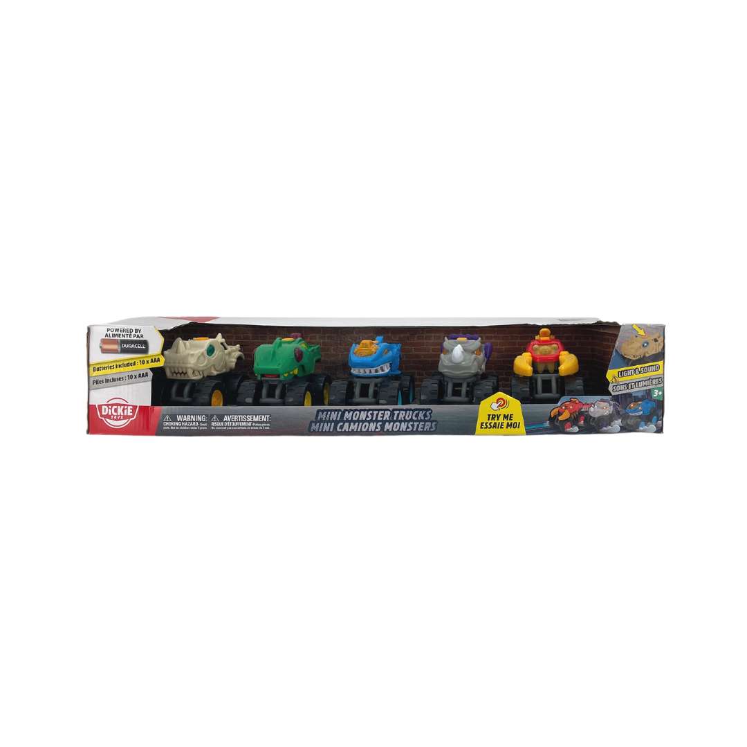 Dickie Toys Mini Moster Trucks pack of 5