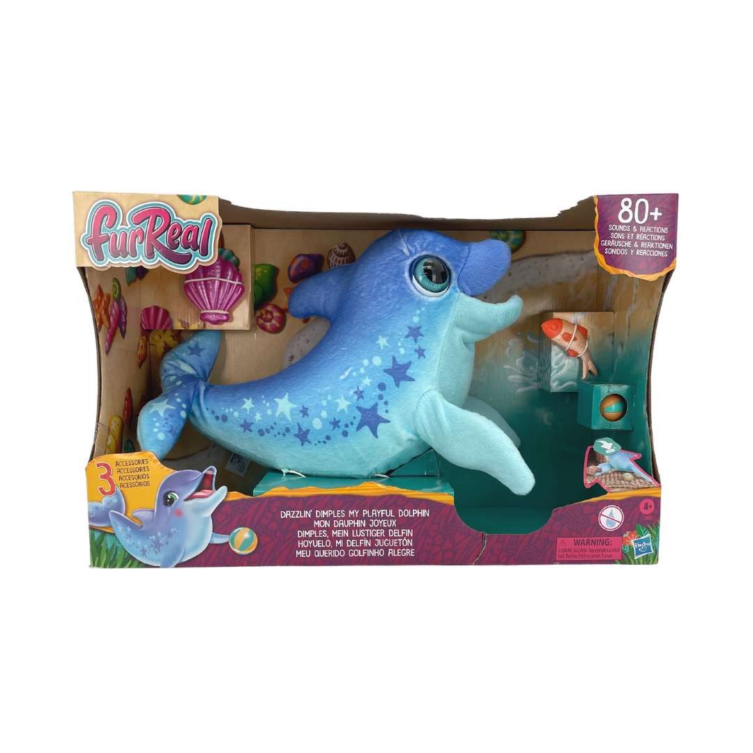 FurReal Dazzlin' Dimples, My Playful Dolphin Interactive Toy