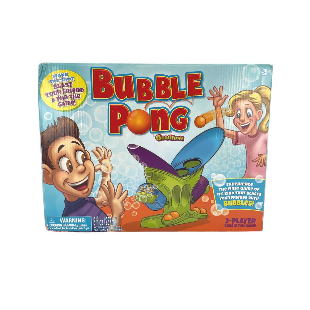 Gazillion Bubbles Outdoor Bubble Pong Game