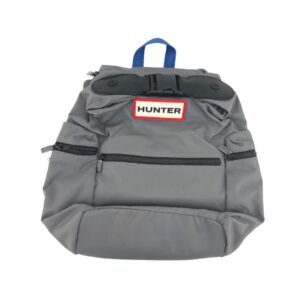 Hunter Original Nylon Grey Topclip Backpack