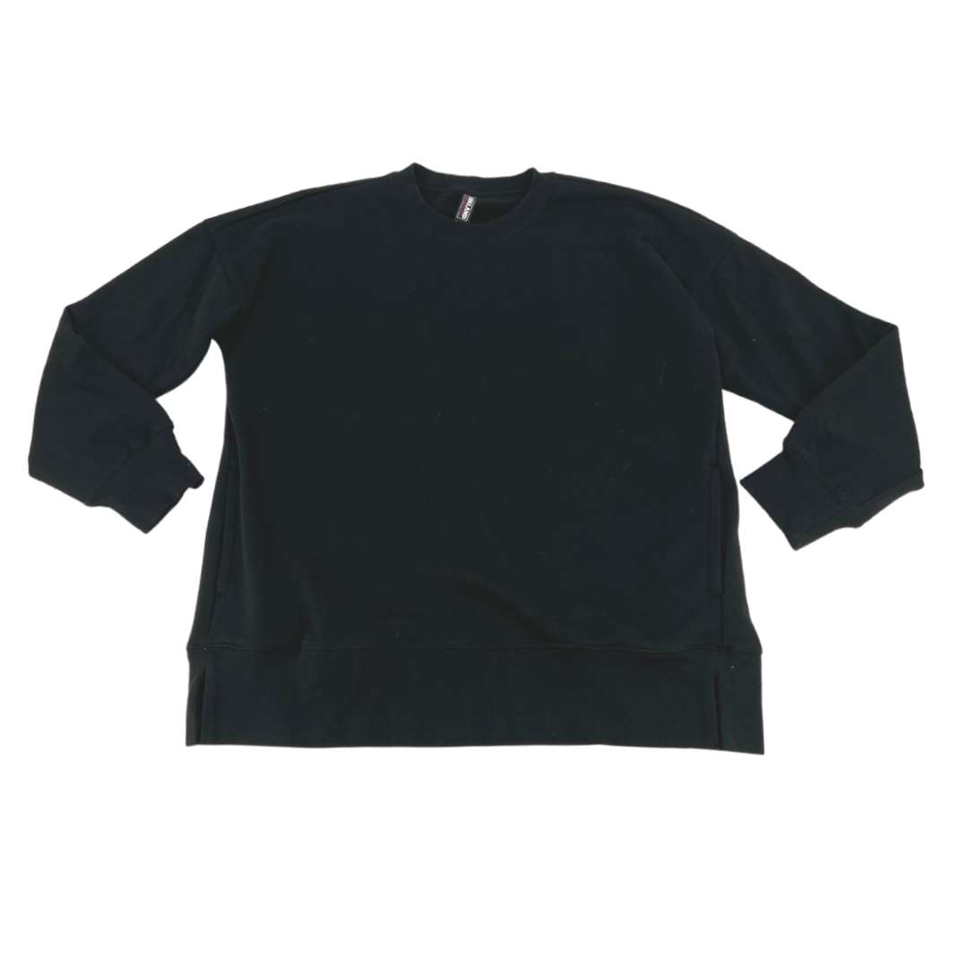 Kirkland Women's Black Cozy Fleece Pullover 01
