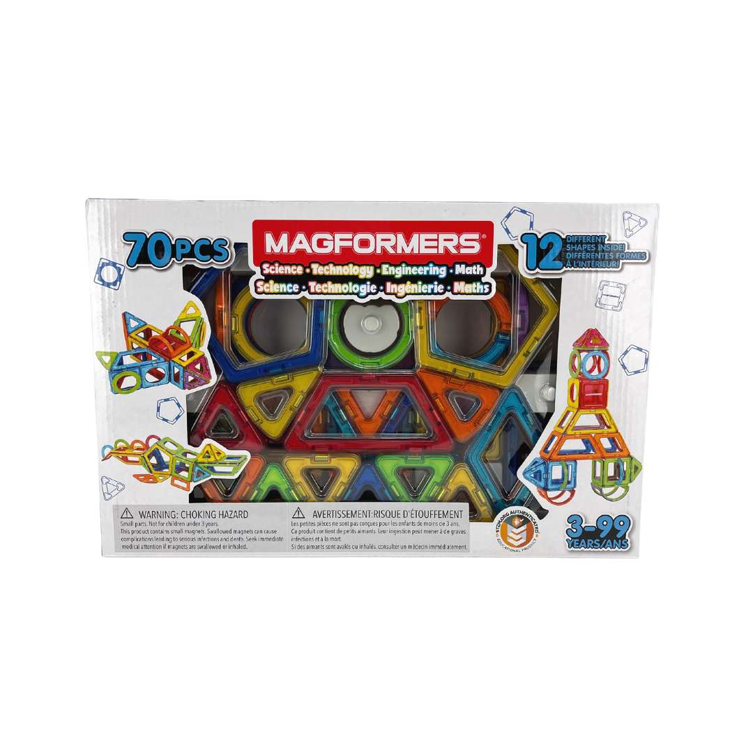 Magformers 70 Piece Magnetic building Set
