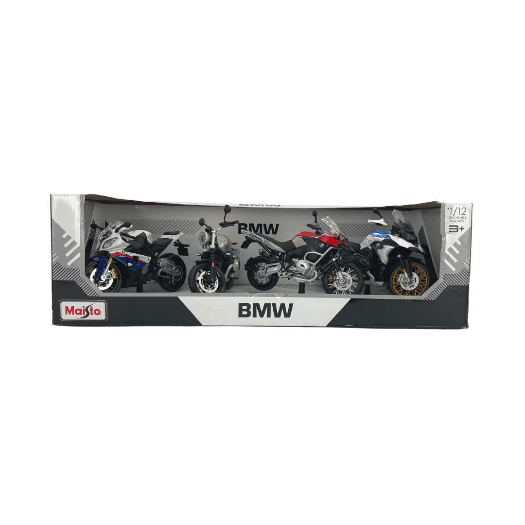 Maisto BMW Model Motorcycle Set : 4 Motorcycles
