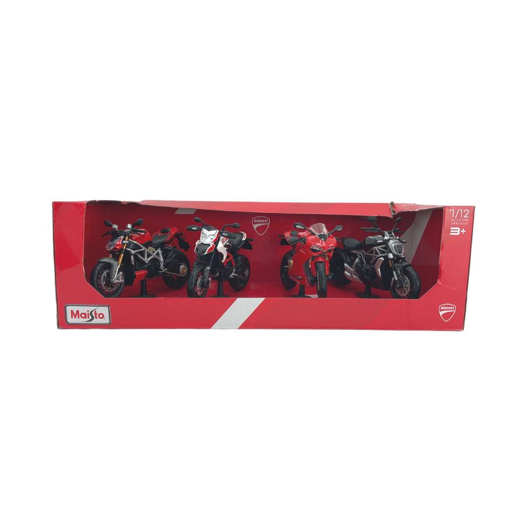 Maisto Ducati Motorcycle Models : 4 Motocycles