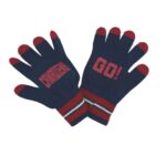 NHL Boy's Navy Montreal Canadiens gloves 01