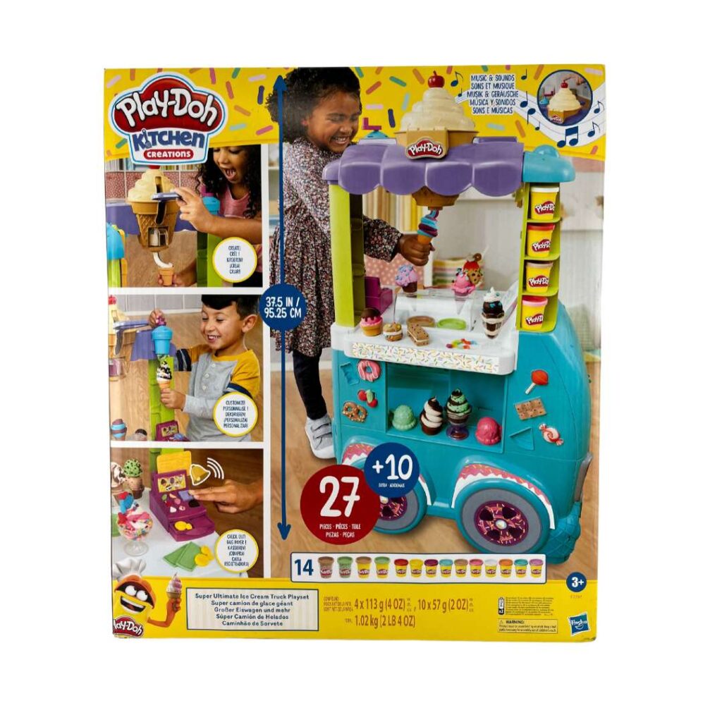PlayDoh Kitchen Creations Super Ultimate Ice Cream Truck Playset
