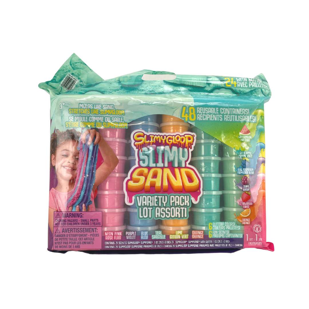 SlimyGloop Slimy Sand 48 Piece Variety Pack