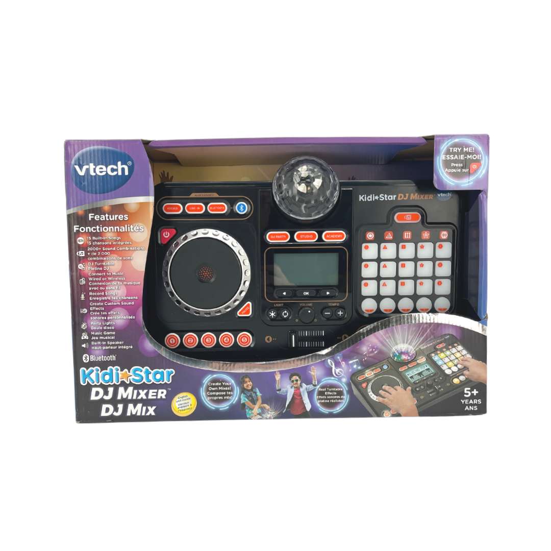 Vtech Kidi Star DJ Mixer Kid's Turntable Set