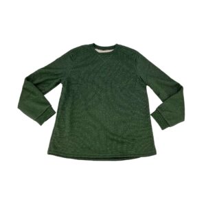 BC Clothing Men's Green Fleece Lined Heritage Shirt 02