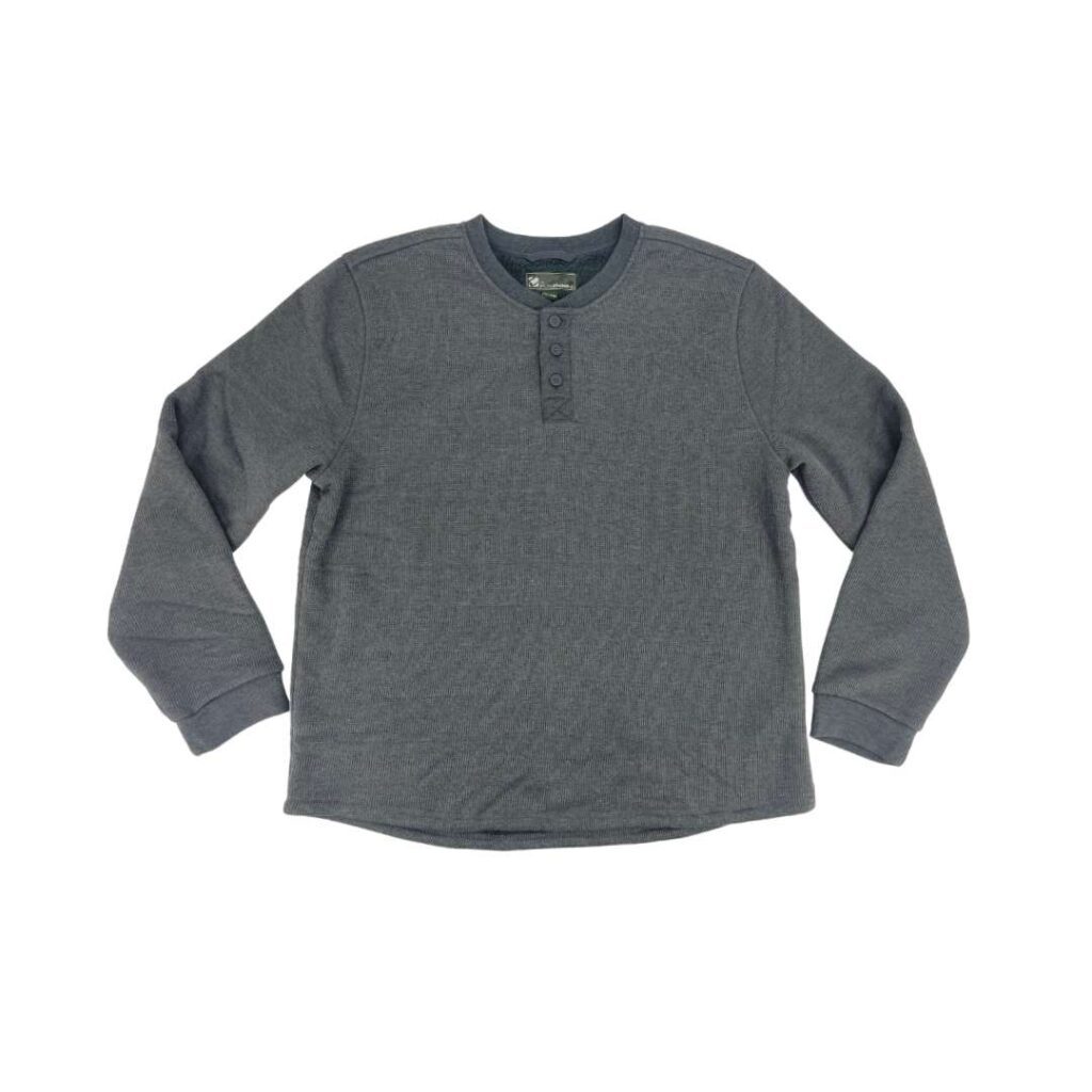 BC Clothing Men’s Grey Fleece Lined Shirt / Grey Lining / Various Sizes