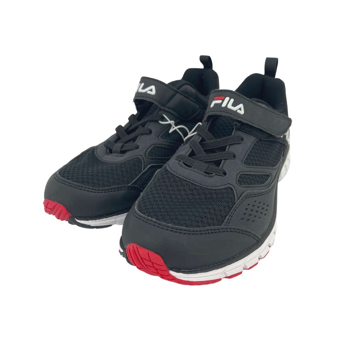 Fila Boy's Black CircuitSpeed 2 Strap Running Shoes