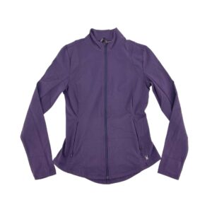 Spyder Women's Purple Zip Up Active Sweater