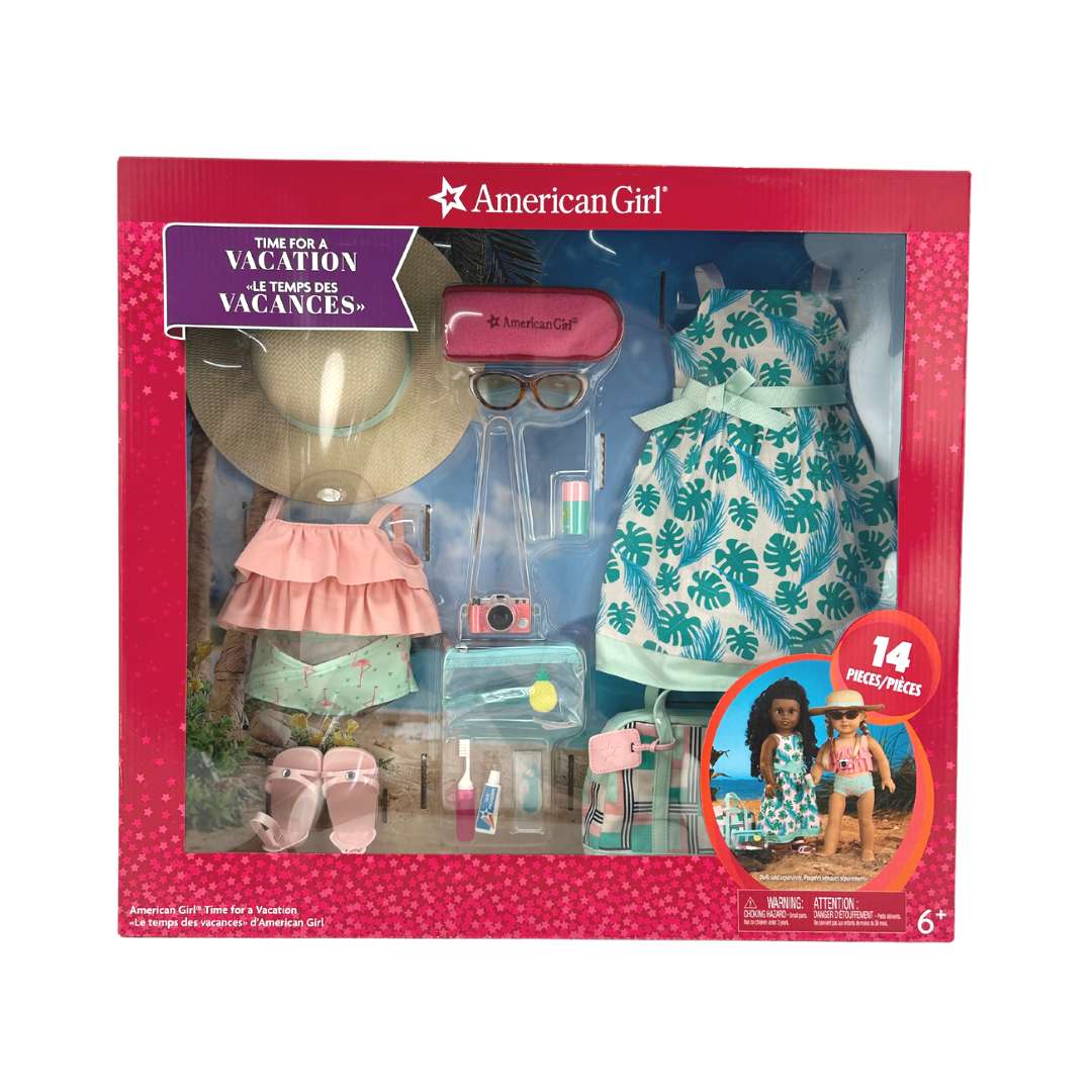 American Girl Doll Time for a Vacation Accessory Kit