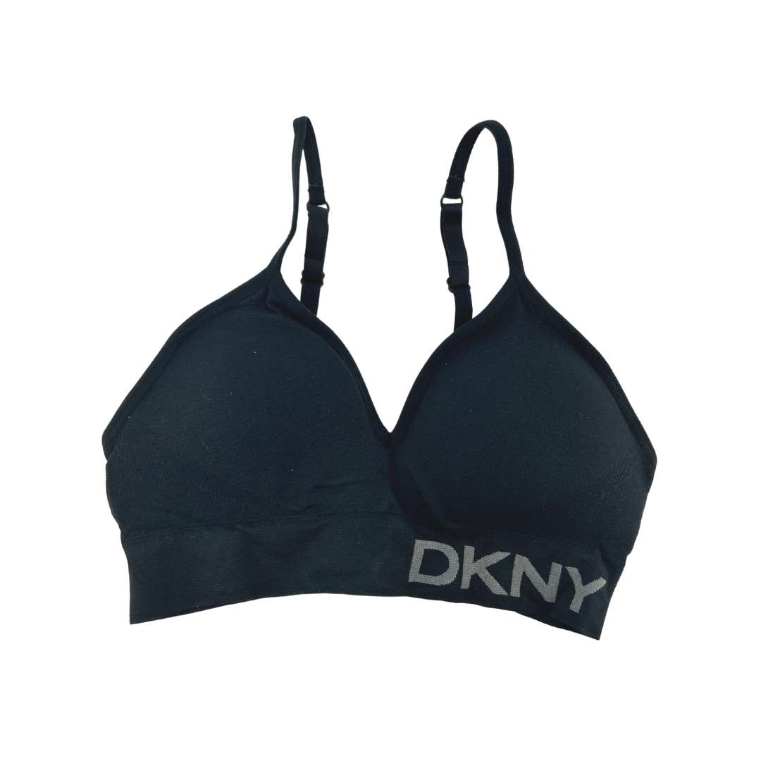 DKNY Women's Black & Grey 2 Pack of Seamless Energy Bras / Various
