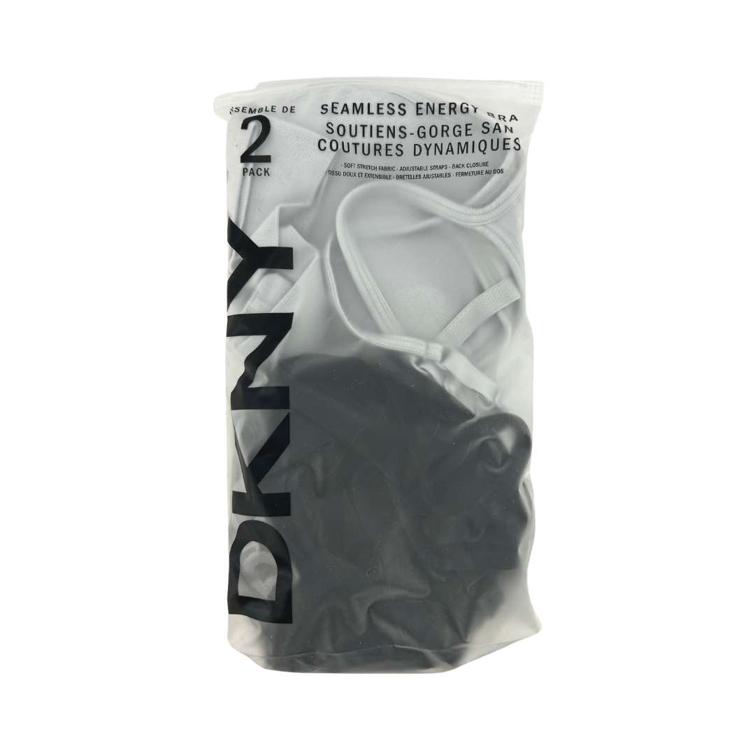  DKNY Ladies' Seamless Bra, 2-pack XL : Clothing, Shoes