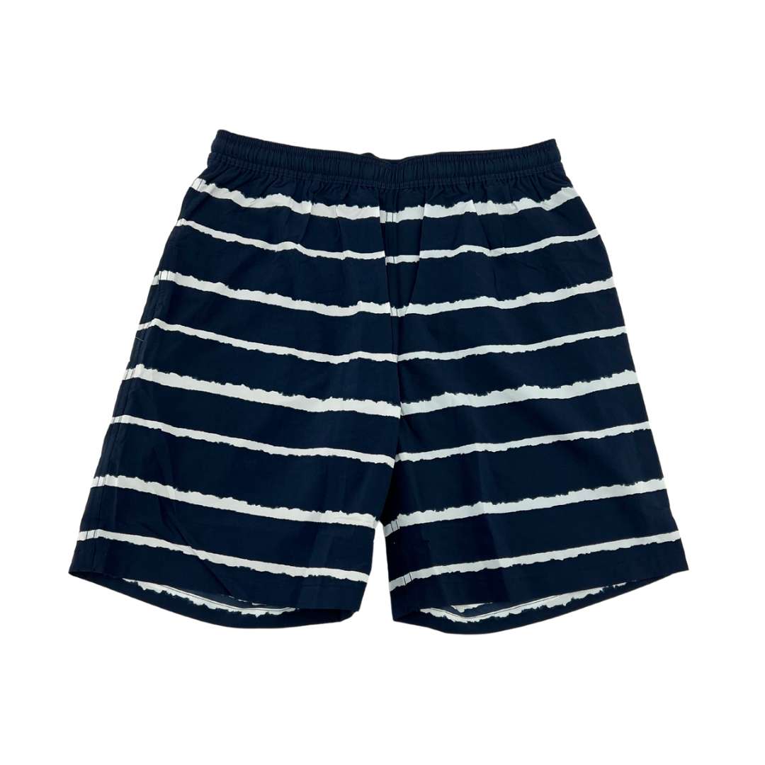 Kirkland Men’s Navy with White Striped Swim Trunks / Various Sizes