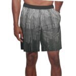 Kirkland Men's grey Striped Swim Shorts 01