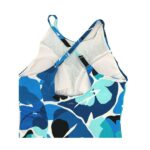 Nautica Women's Blue Abstract One Piece Bathing Suit2