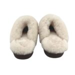 Nuknuuk women's taupe grey slippers 03