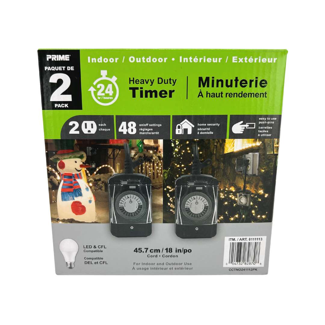 Prime Heavy Duty Time / 2 Pack CanadaWide Liquidations