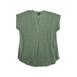 Rachel Roy Women's Green Short Sleeve Shirt : Various Sizes