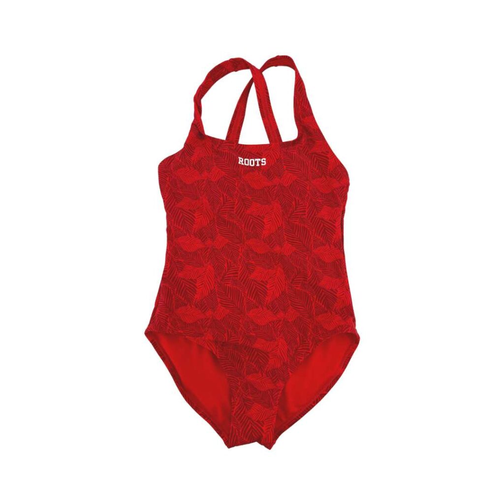 Roots Women’s Red One Piece Bathing Suit / Various Sizes CanadaWide