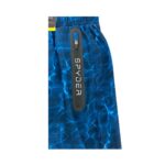 Spyder Men's Blue Ripple Effect Swim Shorts 01